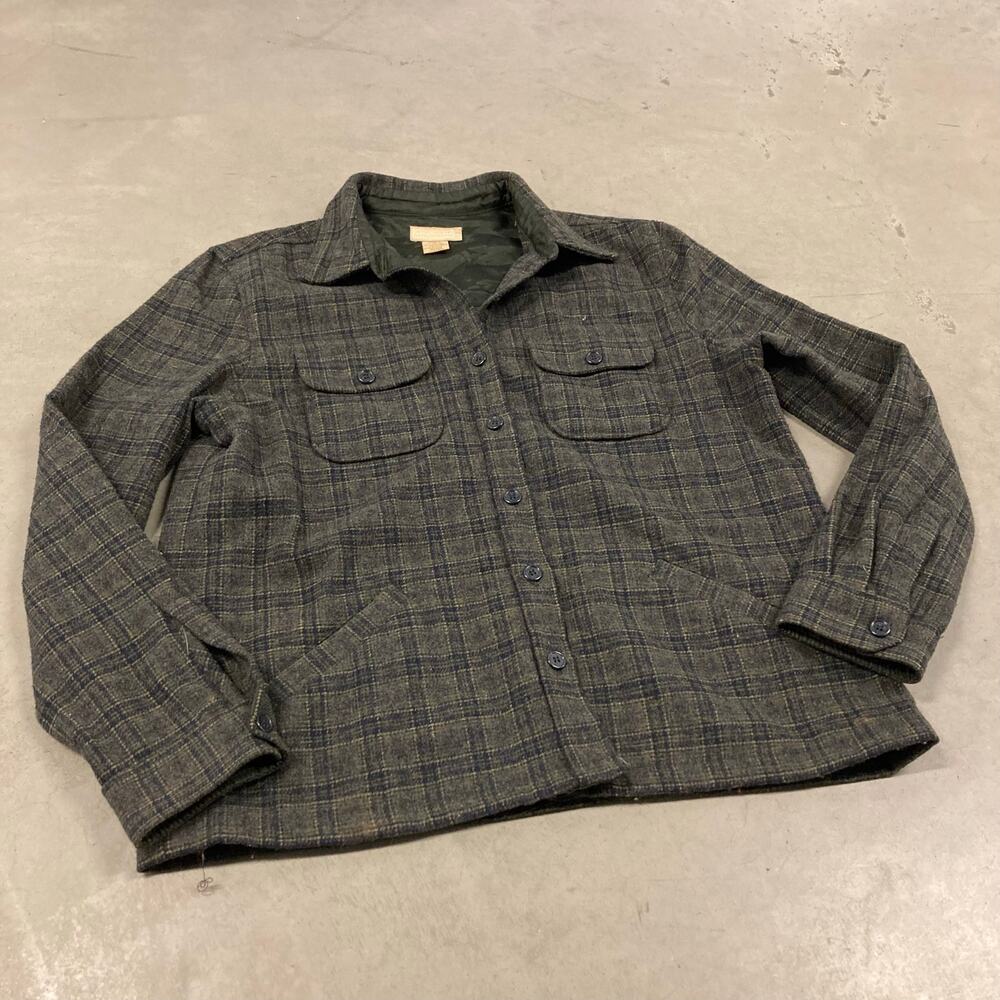 Y2K Aeropostale plaid flannel shirt jacket